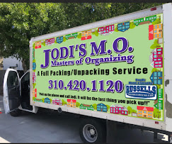 Jodi's M.O. branded moving truck